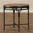 Austin End Table in Antique Bronze