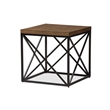 Holden End Table in Antique Bronze