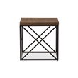 Holden End Table in Antique Bronze