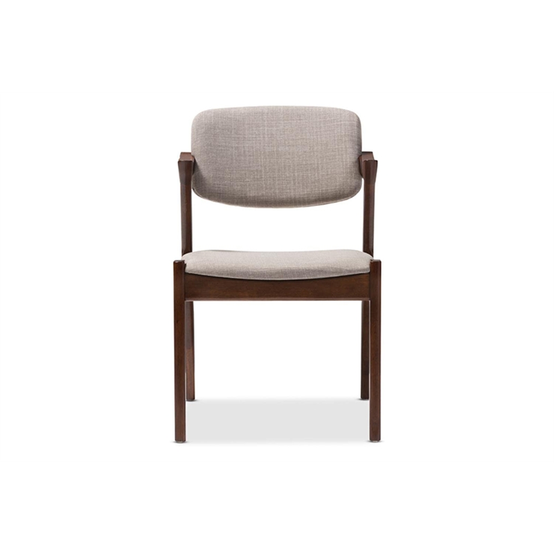 Elegant Dining Chair in Gray (Set of 2)