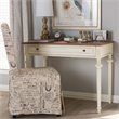 Baxton Studio Marquetterie Provincial Writing Desk in White