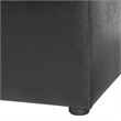 Baxton Studio Dennehy Faux Leather Multipurpose Storage Ottoman Bench