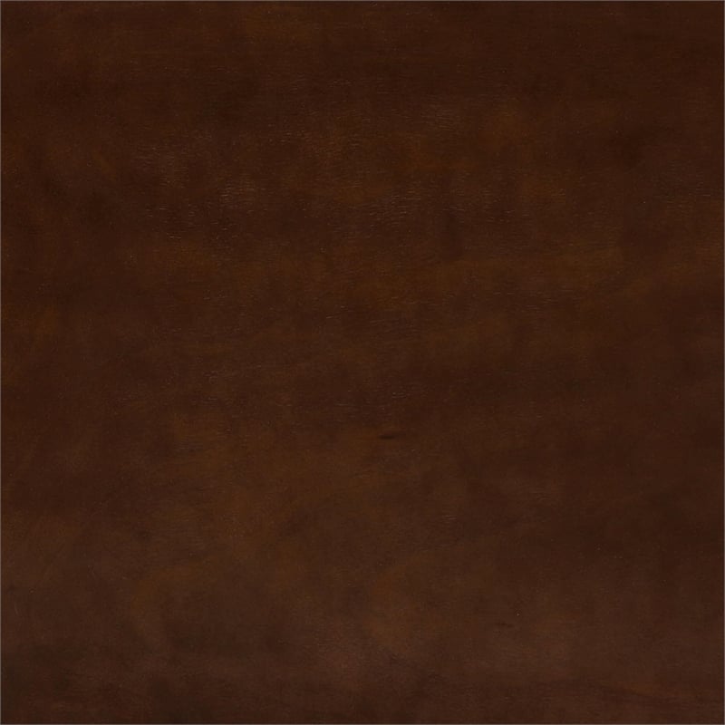 Baxton Studio Andrew Wood Dining Table in Dark Brown Espresso