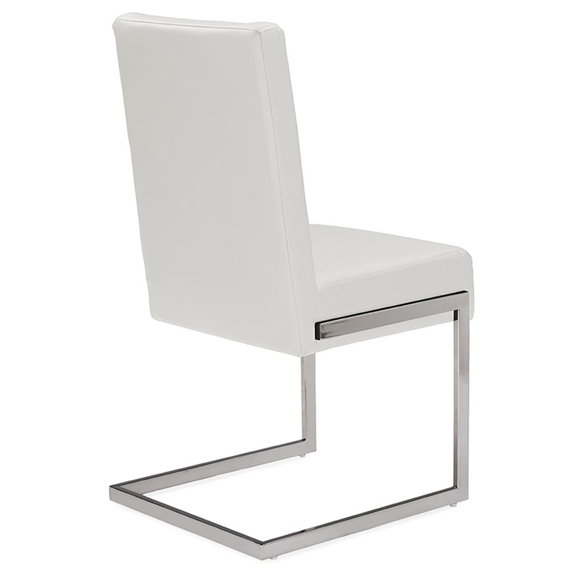 Baxton Studio Toulan Faux Leather Dining Side Chair (Set of 2)