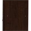 Baxton Studio Winda 4 Door Shoe Cabinet in Dark Brown