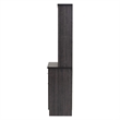 Baxton Studio Agni China Cabinet in Dark Brown