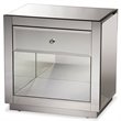 Baxton Studio Rochadh 1-drawer and 1-shelf End Table and End Table