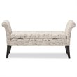 Baxton Studio Avignon Tufted Storage Bench in Beige