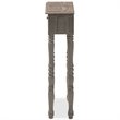 Baxton Studio Noemie 1 Drawer Console Table in Brown