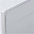 Baxton Studio Linna Storage Daybed with Trundle in White
