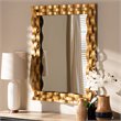 Baxton Studio Arpina Decorative Wall Mirror in Gold