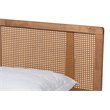 Baxton Studio Romy Full Size Ash Brown Finished Wood Platform Bed