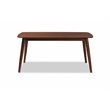 Baxton Studio Edna Brown Finished Wood Dining Table
