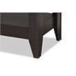 Baxton Studio Elada Wenge Finished Wood Coffee Table