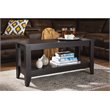 Baxton Studio Elada Wenge Finished Wood Coffee Table