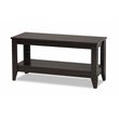 Baxton Studio Elada Wenge Finished Wood Coffee Table