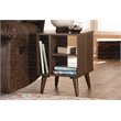 Baxton Studio Sami Brown Finished Wood End Table