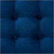 Baxton Studio Kaylee Navy Blue Velvet Upholstered Storage Ottoman Bench