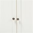 Baxton Studio Thelma White Finished 2-door Wood Multipurpose Storage Cabinet
