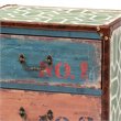 Baxton Studio Amandine Multicolor Finished Wood 4-Drawer Accent Storage Chest