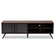 Baxton Studio Naoki Two-Tone Wood 2-Door 50