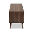 Baxton Studio Naoki Two-Tone Wood 2-Door 50