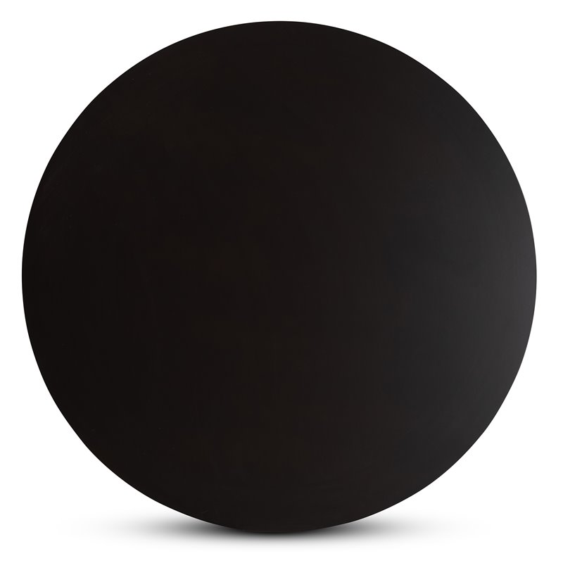 Baxton Studio Irene Dark Brown Finished 35-Inch-Wide Round Wood Dining Table