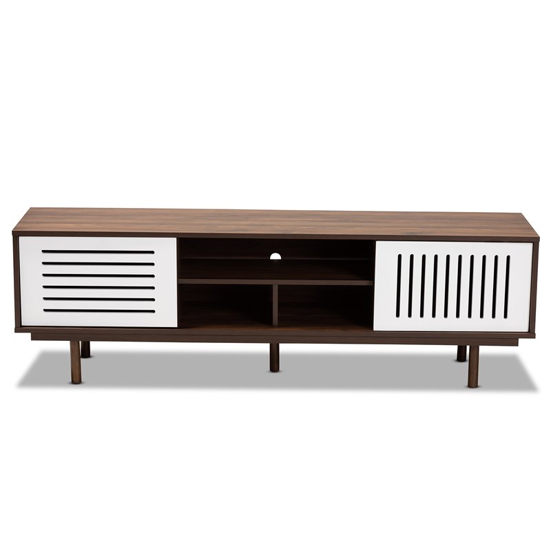 Baxton Studio Meike Two-Tone Wood 60