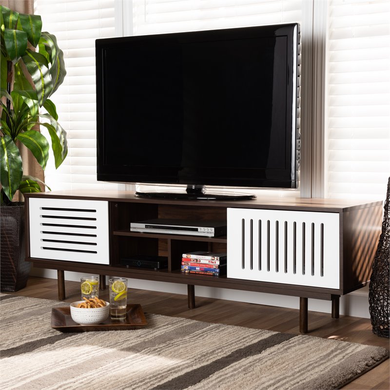 Baxton Studio Meike Two-Tone Wood 60