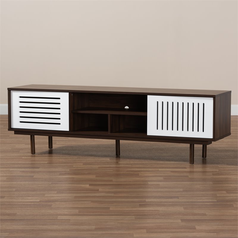 Baxton Studio Meike Two-Tone Wood 60