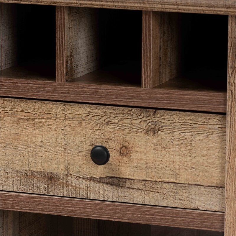 Baxton Studio Albert Finished Wood 2-Door Dining Room Sideboard Buffet