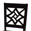 Baxton Studio Rava Dark Brown Finished Wood 5-Piece Dining Set