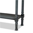 Baxton Studio Garvey  Grey Finished Wood 3-Drawer Entryway Console Table