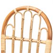 Baxton Studio Athena Natural Finished Rattan Chair