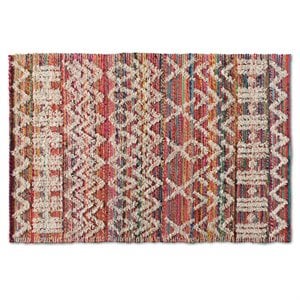 Baxton Studio Graydon Multi-Colored Handwoven Blend Area Rug