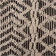 Baxton Studio Heino Ivory and Charcoal Handwoven Wool Area Rug