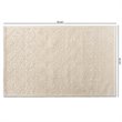 Baxton Studio Meltem Ivory Handwoven Wool Area Rug