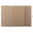 Baxton Studio Osage Natural Handwoven Hemp Blend Area Rug