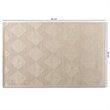 Baxton Studio Sovanna Ivory Hand-Tufted Wool Area Rug