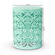 Baxton Studio Jamila Aqua Blue Finished metal Outdoor Side Table