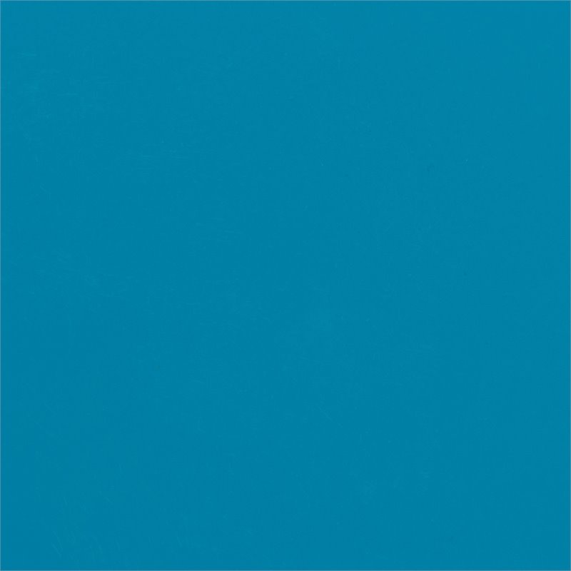 Baxton Studio Lavinia Blue Finished Metal Outdoor Side Table