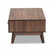 Baxton Studio Hartman Walnut Brown Finished Wood Coffee Table