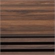 Baxton Studio Eckhart Walnut Brown Finished Wood Cat Litter Box Cover House