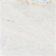 Baxton Studio Venedict Black Metal End Table with Marble Tabletop