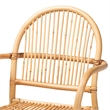 Baxton Studio Tugera Modern Bohemian Natural Brown Rattan Counter Stool