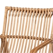 Baxton Studio Blanca Modern Bohemian Natural Rattan Accent Chair