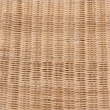 Baxton Studio Herrara Natural Brown Antique Rattan Foldable Lounge Chair