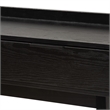 Baxton Studio Kalani Two-Tone Brown Wood 2-Drawer Console Table