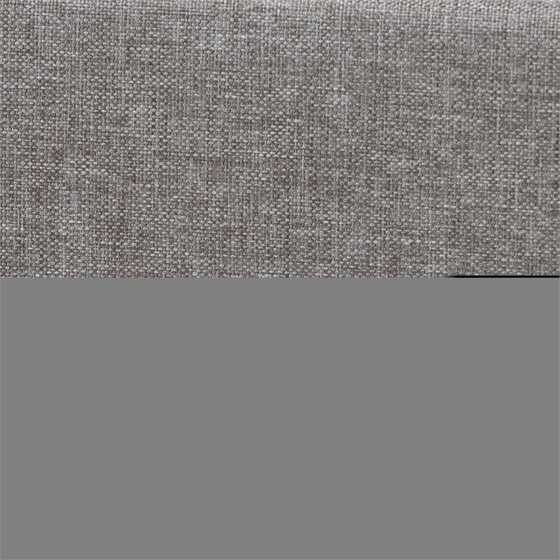 Baxton Studio Casol Grey Fabric Upholstered Full Size Platform Bed