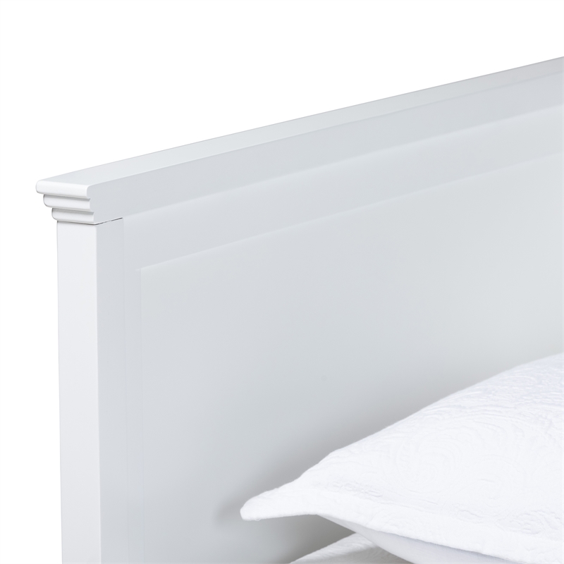 Baxton Studio Viva Classic and Traditional White Finished Wood Twin Size Daybed